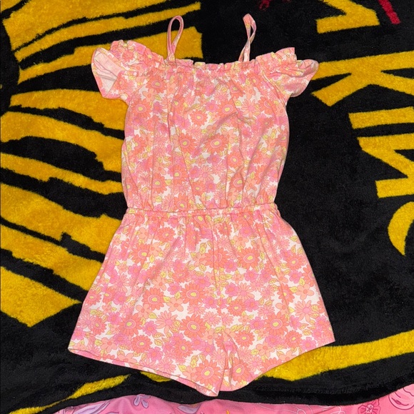 The Children's Place Pink and Black Kids One Pieces - Picture 15 of 15